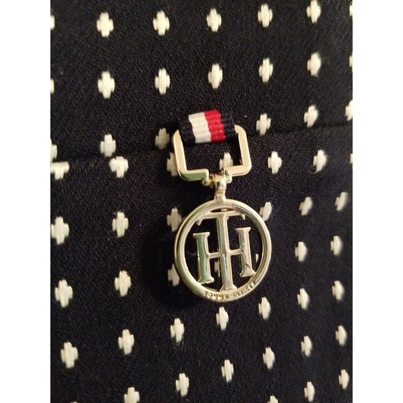 Tommy Hilfiger Suit Separates Black & White Polka Dot Size 16 Dress Pants - Picture 5 of 9